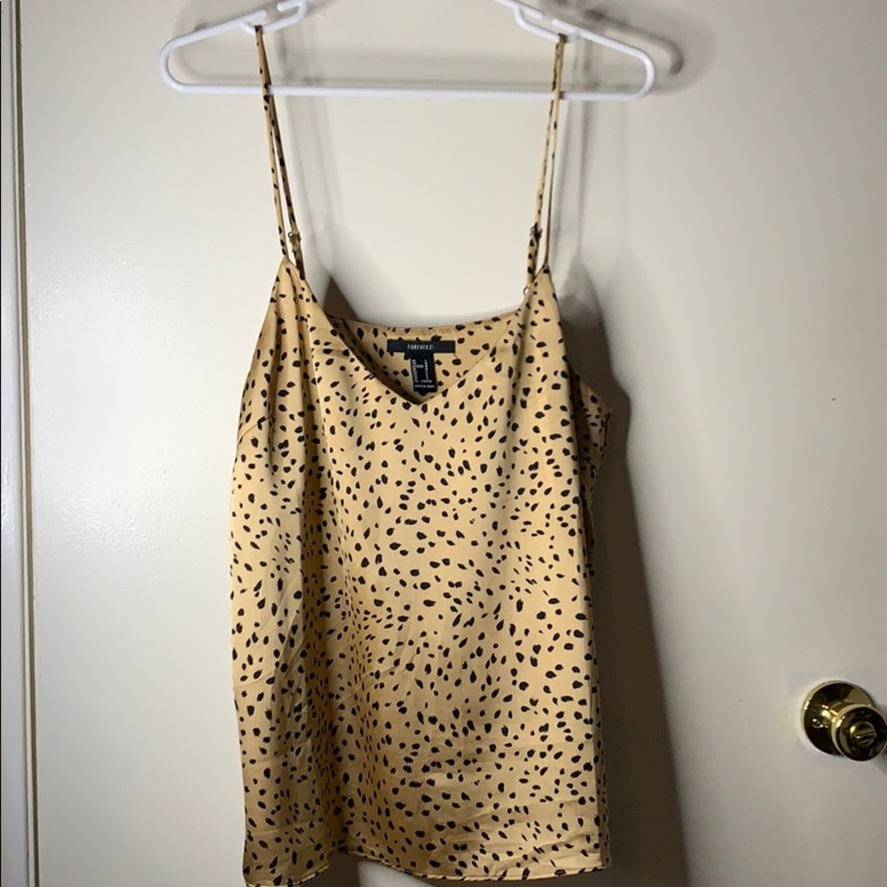 Cheetah Print tank top